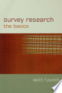Survey research the basics /