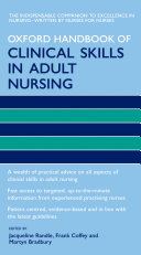 Oxford handbook of clinical skills in adult nursing