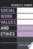 Social work values and ethics