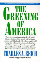 The greening of America /