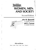 Women, Men, and society /