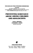 Preventing substance abuse among children and adolescents /