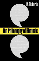 Philosophy of rhetoric /