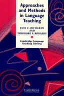 Approaches and methods in language teaching : a description and analysis /