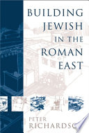 Building Jewish in the Roman East