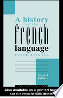 A history of the French language