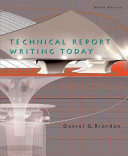 Technical report writing today /