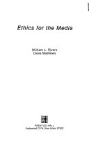 Ethics for the media /