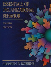 Essentials of organizational behavior /