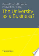 The University as a Business?