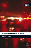 Hegel's philosophy of right a reader's guide /