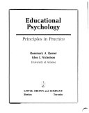 Educational Psychology : principles in practice /
