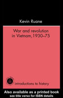 War and revolution in Vietnam, 1930-75