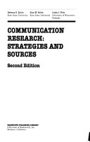 Communication research : strategies and sources /