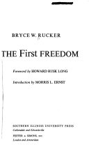 The first freedom /