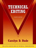 Technical editing /