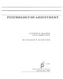Psychology of adjustment /