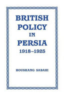 British policy in Persia, 1918-1925