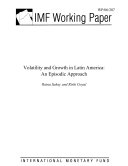 Volatility and growth in Latin America an episodic approach /