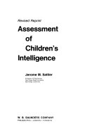 Assessment of children's intelligence /