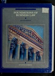 Foundations of business law /