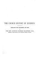 A secret library of nicene and post-nicene fathers of the christian church : Vol.1 (Eusebius) /