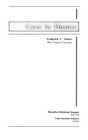 Cases in finance /