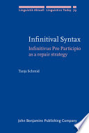 Infinitival syntax infinitivus pro participio as a repair strategy /