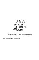 Music and the culture of man /