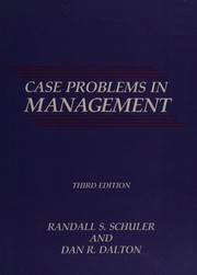 Case problems in management /