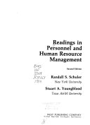 Readings in personnel and human resource management /