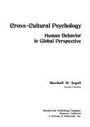 Cross-cultural psychology : human behavior in global perspective /