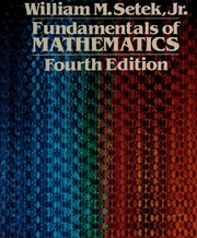 Fundamentals of mathematics /