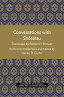 Conversations with Shotetsu /