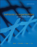 Behaviour in organisations : an experiential approach /