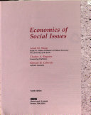 Economics of social issues /