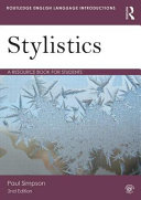 Stylistics : a resource book for students /