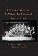 Approaches to social research.