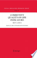 Community Quality-of-Life Indicators Best Cases II /