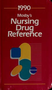Mosby's 1990 Nursing drug reference /