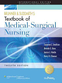 Brunner and Suddarth's textbook of medical- surgical nursing /
