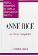 Anne Rice a critical companion /