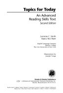 Topic for today : an advanced reading skills text /