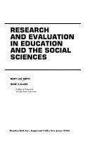 Research and evaluation in education and the social sciences /