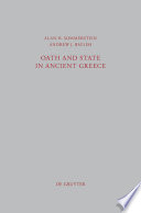 Oath and state in ancient Greece