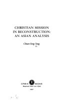 Christian mission in reconstruction--an Asian analysis /