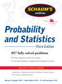 Shaum's outlines probability and statistics /