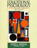 Educational psychology : a developmental approach /
