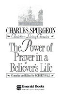 The power of prayer in a believer's life /