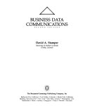 Business data communications /